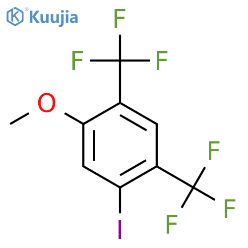 2,4-Bis(trifluoromethyl)-5-iodoanisole structure