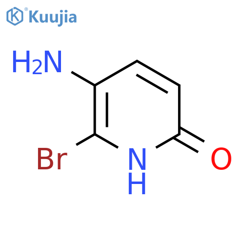 3-Amino-2-bromo-6-hydroxypyridine structure