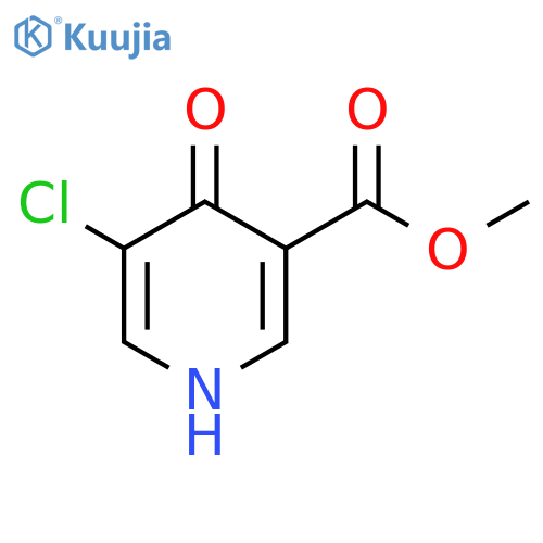 Methyl 5-chloro-4-hydroxynicotinate structure
