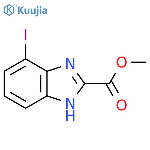 Methyl 4-iodo-1H-benzimidazole-2-carboxylate structure