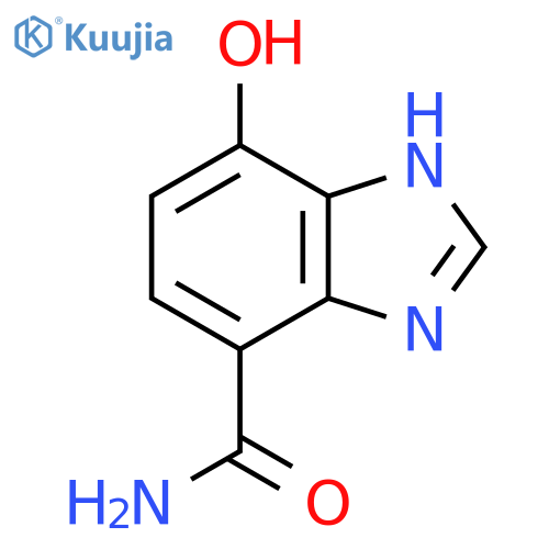 NC(=O)c1ccc(O)c2[nH]cnc12 structure