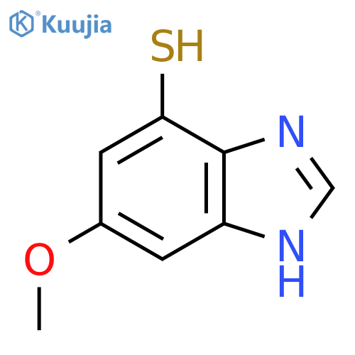 4-Mercapto-6-methoxy-1H-benzimidazole structure