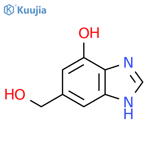 7-Hydroxy-5-hydroxymethyl-1H-benzimidazole structure