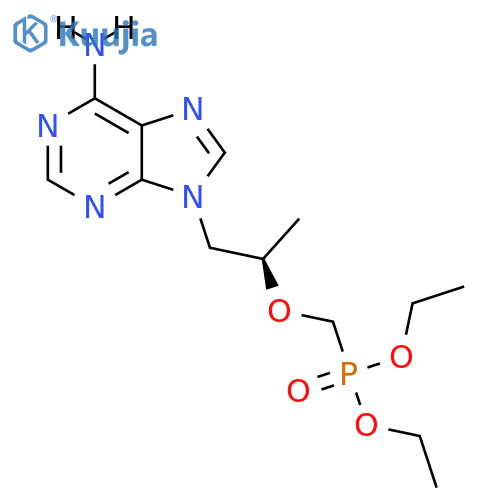 (R)-9-2-(Diethylphosphonomethoxy)propyl Adenine structure