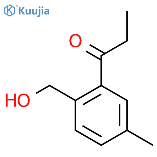 4-Methyl-2-propionylbenzyl alcohol structure