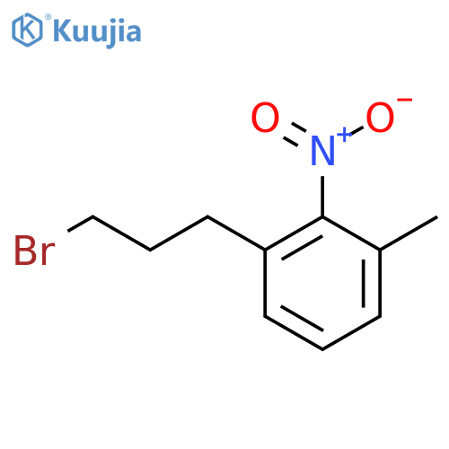 3-(3-Bromopropyl)-2-nitrotoluene structure