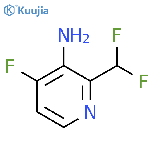 3-Amino-2-(difluoromethyl)-4-fluoropyridine structure