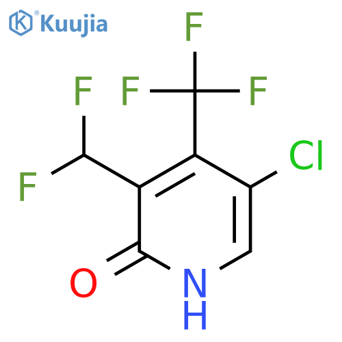 5-Chloro-3-(difluoromethyl)-2-hydroxy-4-(trifluoromethyl)pyridine structure