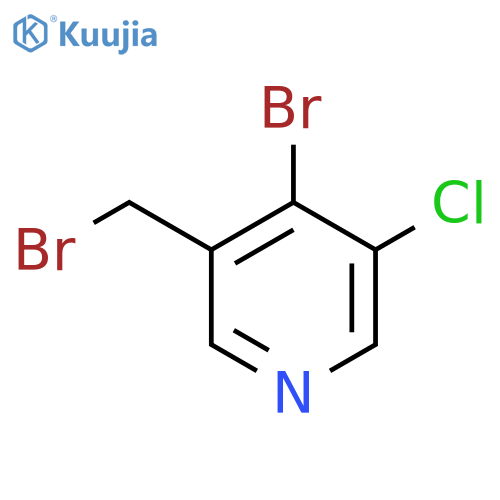 4-Bromo-3-bromomethyl-5-chloropyridine structure