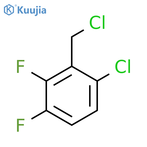 6-Chloro-2,3-difluorobenzyl chloride structure