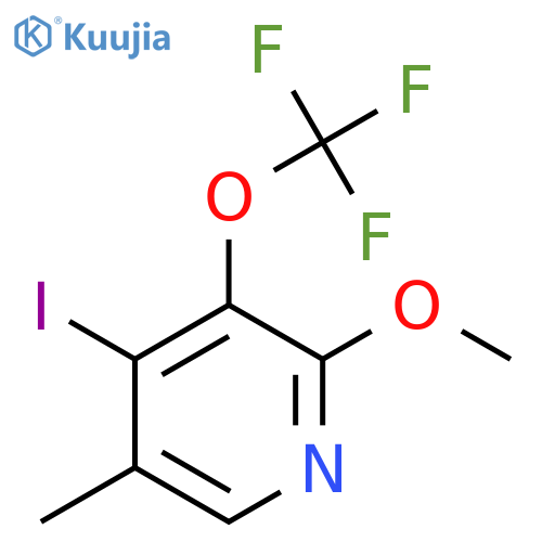 4-Iodo-2-methoxy-5-methyl-3-(trifluoromethoxy)pyridine structure