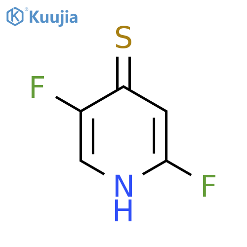 2,5-Difluoro-4-mercaptopyridine structure