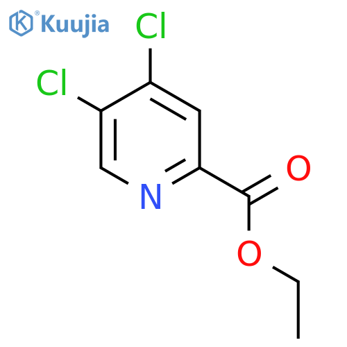 Ethyl 4,5-dichloropicolinate structure
