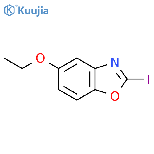 5-Ethoxy-2-iodobenzo[d]oxazole structure