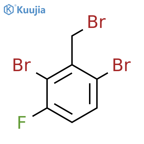2,6-Dibromo-3-fluorobenzyl bromide structure