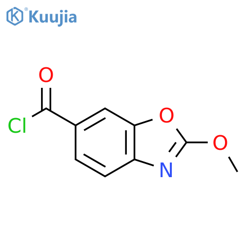 2-Methoxybenzo[d]oxazole-6-carbonyl chloride structure