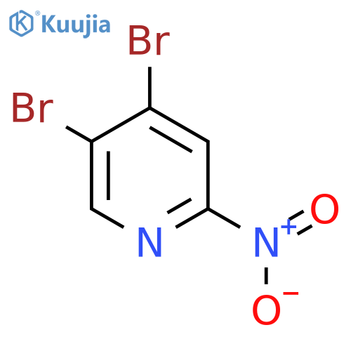 4,5-Dibromo-2-nitropyridine structure
