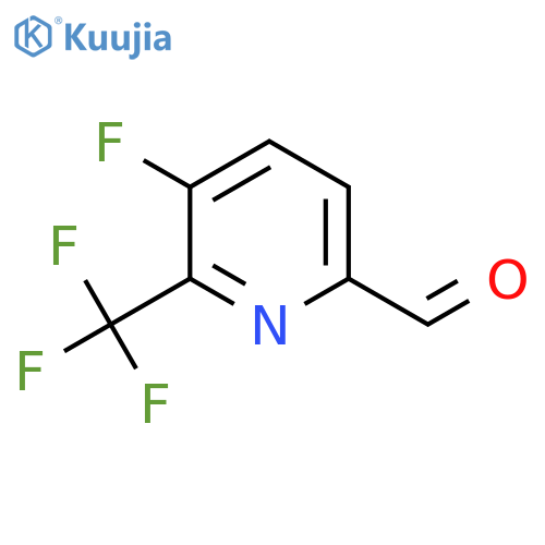 5-Fluoro-6-(trifluoromethyl)picolinaldehyde structure
