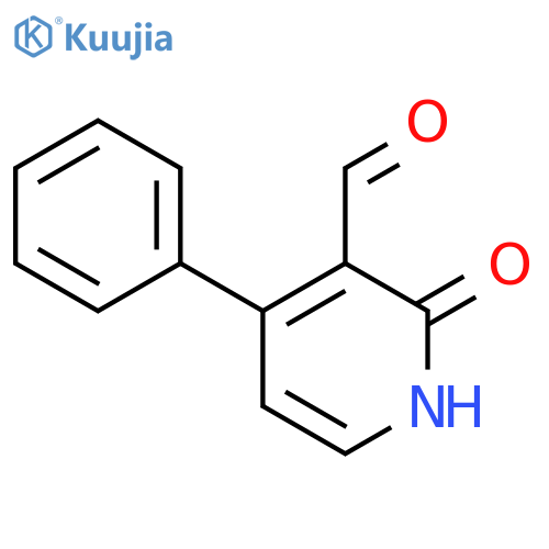 2-Hydroxy-4-phenylnicotinaldehyde structure