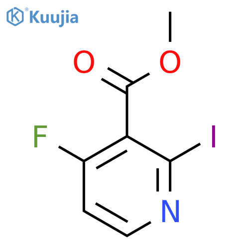 Methyl 4-fluoro-2-iodonicotinate structure