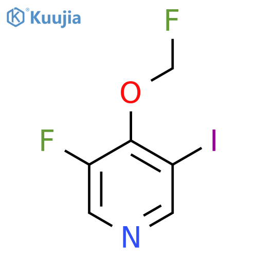 3-Fluoro-4-fluoromethoxy-5-iodopyridine structure