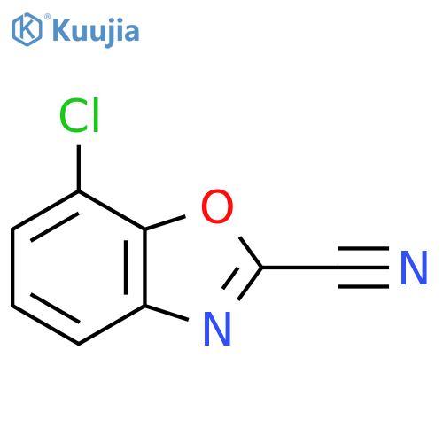 7-Chloro-2-cyanobenzo[d]oxazole structure
