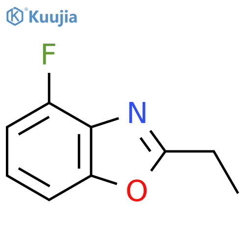 2-Ethyl-4-fluorobenzo[d]oxazole structure