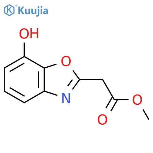Methyl 7-hydroxybenzo[d]oxazole-2-acetate structure
