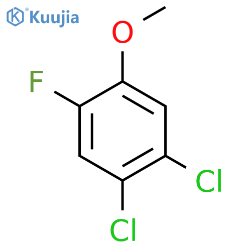 4,5-Dichloro-2-fluoroanisole structure