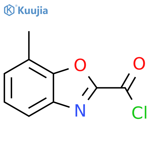 7-Methylbenzo[d]oxazole-2-carbonyl chloride structure