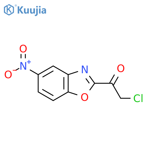 2-(2-Chloroacetyl)-5-nitrobenzo[d]oxazole structure