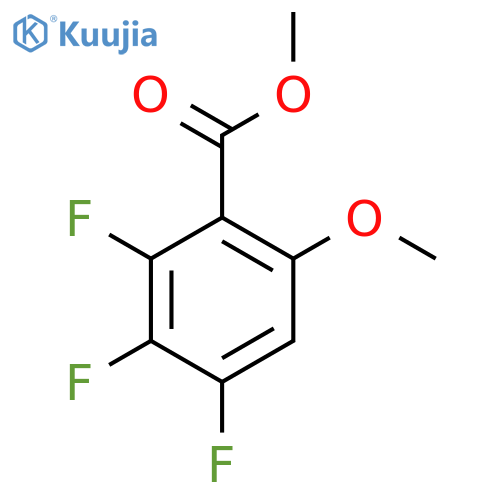 Methyl 6-methoxy-2,3,4-trifluorobenzoate structure