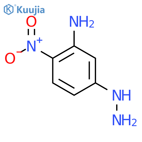 3-Amino-4-nitrophenylhydrazine structure