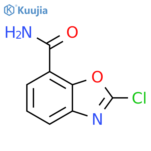 2-Chlorobenzo[d]oxazole-7-carboxamide structure