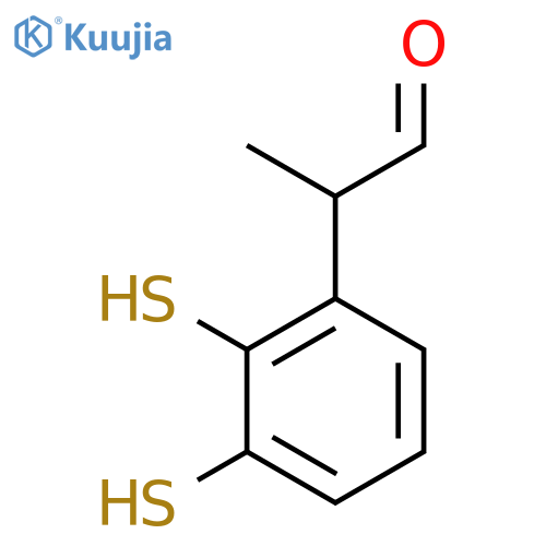 2,3-Dimercaptophenylpropanal structure