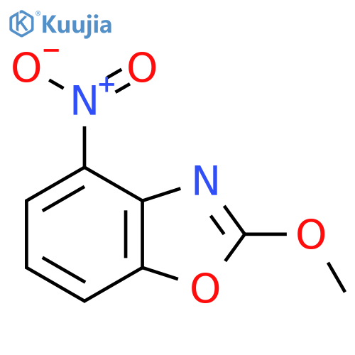 2-Methoxy-4-nitrobenzo[d]oxazole structure