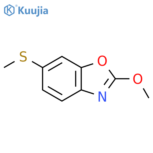 2-Methoxy-6-(methylthio)benzo[d]oxazole structure