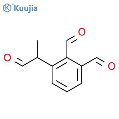 2,3-Diformylphenylpropanal structure