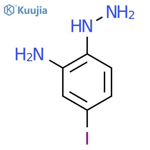 2-Amino-4-iodophenylhydrazine structure