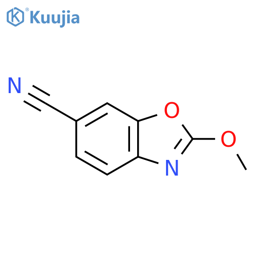 6-Cyano-2-methoxybenzo[d]oxazole structure