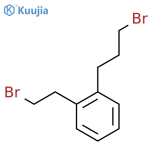 2-Bromo-6-(3-bromopropyl)ethylbenzene structure