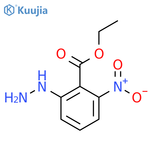Ethyl 2-hydrazinyl-6-nitrobenzoate structure