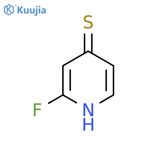 2-Fluoro-4-mercaptopyridine structure
