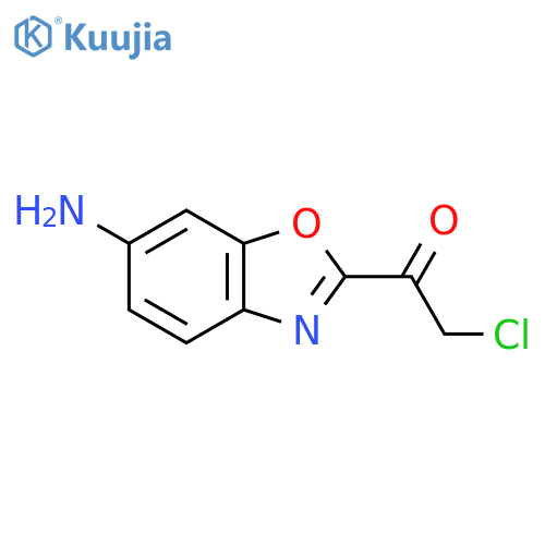 6-Amino-2-(2-chloroacetyl)benzo[d]oxazole structure