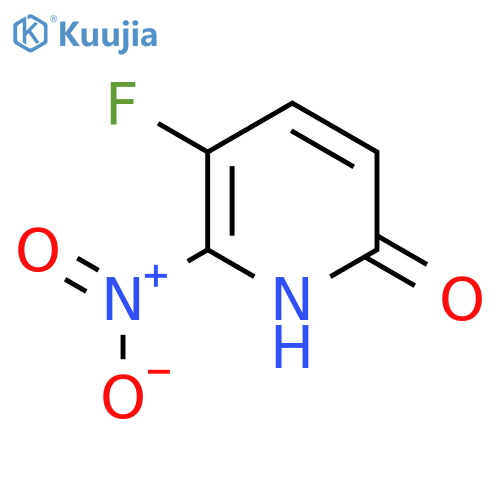 3-Fluoro-6-hydroxy-2-nitropyridine structure