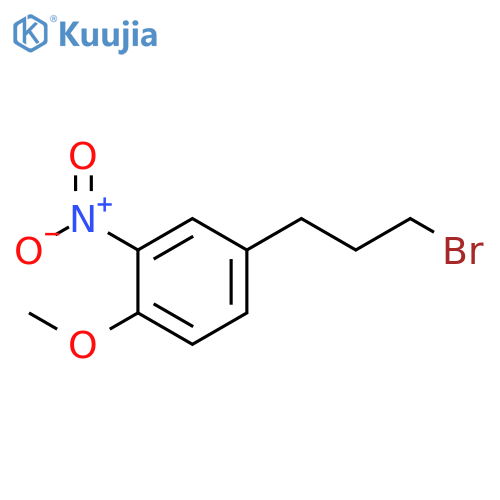 4-(3-Bromopropyl)-2-nitroanisole structure