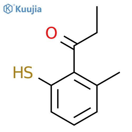 3-Methyl-2-propionylthiophenol structure