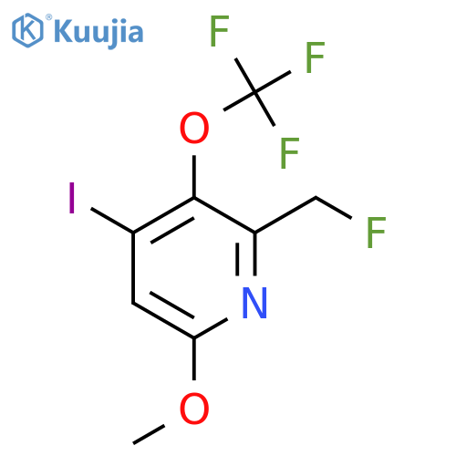 2-(Fluoromethyl)-4-iodo-6-methoxy-3-(trifluoromethoxy)pyridine structure