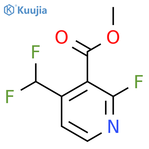 Methyl 4-(difluoromethyl)-2-fluoropyridine-3-carboxylate structure