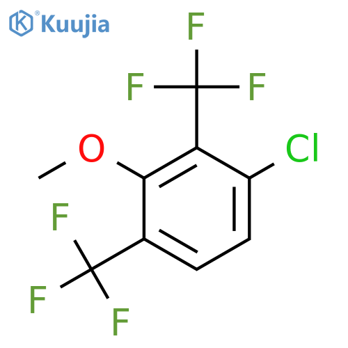 2,6-Bis(trifluoromethyl)-3-chloroanisole structure